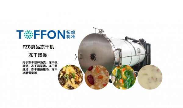 冷冻干燥机冻干汤,速食冻干