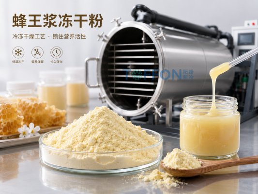 蜂王浆冻干粉为什么适合采用冷冻干燥机加工
